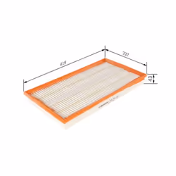 Filtro aria BOSCH F 026 400 312 - Vista aggiuntiva 7