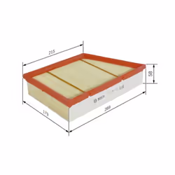 Filtro aria BOSCH F 026 400 324 - Vista aggiuntiva 7