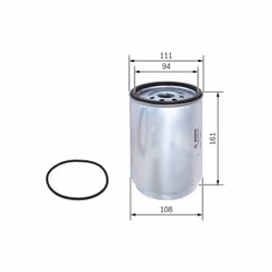 Filtro carburante BOSCH F 026 402 132 - Vista aggiuntiva 5