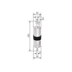 Filtro carburante BOSCH F 026 403 754