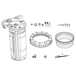 Riscaldamento, unità serbatoio (iniezione di urea) BOSCH F 01C 600 244
