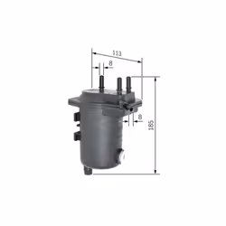 Filtro carburante BOSCH 0 450 907 014 - Vista aggiuntiva 6