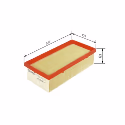 Filtro aria BOSCH F 026 400 376 - Vista aggiuntiva 6