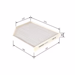 Filtro cabina BOSCH 1 987 435 016 - Vista aggiuntiva 4