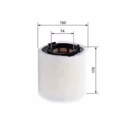 Filtro aria BOSCH F 026 400 391 - Vista aggiuntiva 7