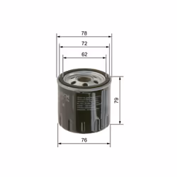 Filtro olio BOSCH F 026 407 176 - Vista aggiuntiva 6