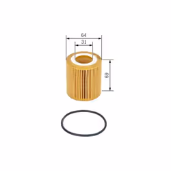 Filtro olio BOSCH F 026 407 177 - Vista aggiuntiva 6