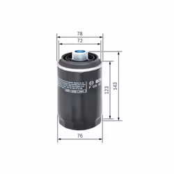 Filtro olio BOSCH F 026 407 179 - Vista aggiuntiva 6