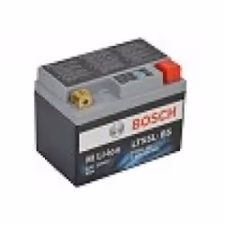 Bosch 0986122601, Ioni di Litio, 1,6 Ah, 12 V, 95 A, Motocicletta, Nero, Grigio