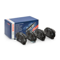 BOSCH 0 986 495 242 Kit pastiglie freno Low-Metallic con segnalatore acustico usura TOYOTA: Yaris I Hatchback, Yaris Verso, Corolla IX Hatchback