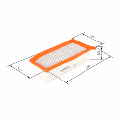 Filtro aria BOSCH F 026 400 343 - Vista aggiuntiva 5