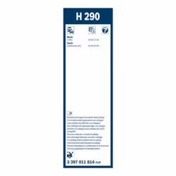Tergicristallo per parabrezza BOSCH 3 397 011 814, Twin Lunghezza 300mm, posteriore, 1 Pezzo - Vista aggiuntiva 6