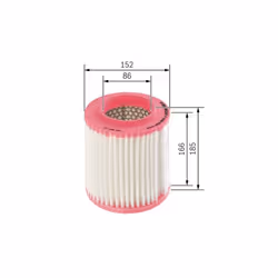 Filtro aria BOSCH F 026 400 443 - Vista aggiuntiva 6