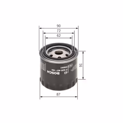 Filtro olio BOSCH F 026 407 184 - Vista aggiuntiva 5