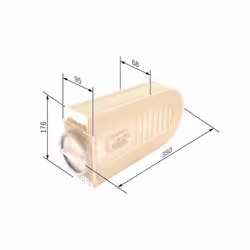 Filtro aria BOSCH F 026 400 432 - Vista aggiuntiva 5