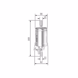 Filtro carburante BOSCH F 026 403 764 - Vista aggiuntiva 5