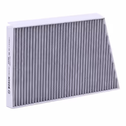 BOSCH 0 986 628 503 Filtro abitacolo Filtro al carbone attivo 332 187 25 FILTRO+ MERCEDES-BENZ: CLK Coupe, Classe C Sedan, Classe C T-modell
