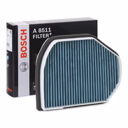 Filtro abitacolo; BOSCH; Filtro al carbone attivo 260 202 55 FILTRO+; per MERCEDES-BENZ, CHRYSLER; 05101438AA, 05101439AA, 51 ...