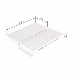 Filtro cabina BOSCH 1 987 435 077 - Vista aggiuntiva 4