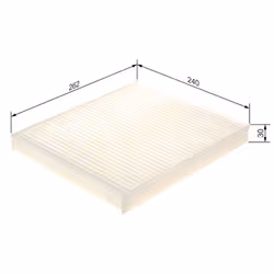 Filtro cabina BOSCH 1 987 435 079 - Vista aggiuntiva 5