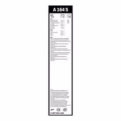 Tergicristallo per parabrezza BOSCH 3 397 014 164, Aerotwin A164S Lunghezza 625+500mm, 2 Pezzo - Vista aggiuntiva 7