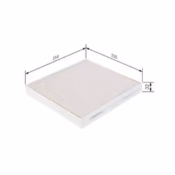 Filtro cabina BOSCH 1 987 432 540 - Vista aggiuntiva 6