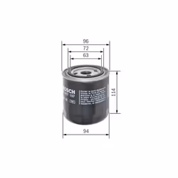 Filtro olio, cambio automatico BOSCH F 026 407 197