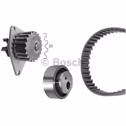 BOSCH 1 987 946 936 Pompa Acqua + Kit Cinghia Distribuzione 104 991 17 PEUGEOT: 206 Hatchback, 106 II Hatchback, 106 I Hatchback - Vista aggiuntiva 5
