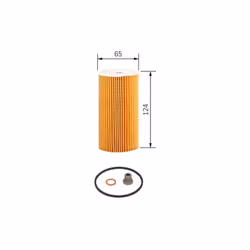 Filtro olio BOSCH F 026 407 206 - Vista aggiuntiva 5