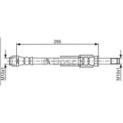 BOSCH 1 987 481 746 Tubi Freno 295