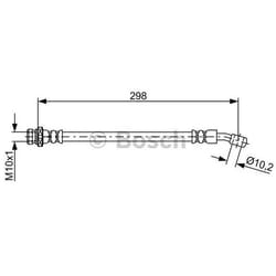 BOSCH 1 987 481 881 Tubi Freno 298 HYUNDAI: i30 I Station Wagon
