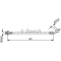 BOSCH 1 987 481 840 Tubi Freno 341