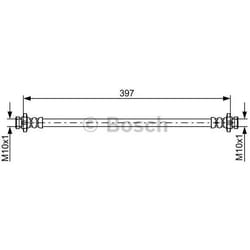 BOSCH 1 987 481 825 Tubi Freno 397
