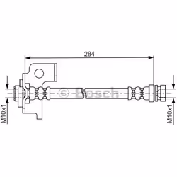 Tubi Freno; BOSCH; 284; per KIA, HYUNDAI; BH1678, 587371E100, 587371E100