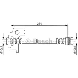 BOSCH 1 987 481 794 Tubi Freno 284 KIA: RIO 2