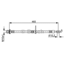 BOSCH 1 987 481 924 Tubi Freno 465 TOYOTA: RAV4 III SUV