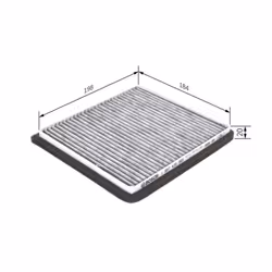 Filtro cabina BOSCH 1 987 435 563 - Vista aggiuntiva 5