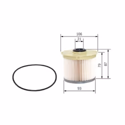 Filtro carburante BOSCH F 026 402 861 - Vista aggiuntiva 4