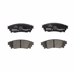 Altezza [mm]: 42,3. Asse di sviluppo: Posteriore. Indice: 0 986 494 822. Larghezza [mm]: 121,2. Materiale: Low-Metallic. Nume ...