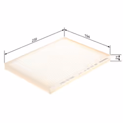 Filtro cabina BOSCH 1 987 435 097 - Vista aggiuntiva 5