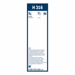 Tergicristallo per parabrezza BOSCH 3 397 015 103, Twin Lunghezza 300mm, posteriore, 1 Pezzo - Vista aggiuntiva 6