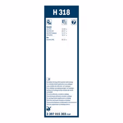 Tergicristallo per parabrezza BOSCH 3 397 015 303, Twin Lunghezza 300mm, posteriore, 1 Pezzo - Vista aggiuntiva 6