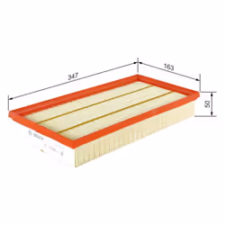 Filtro aria BOSCH F 026 400 614 - Vista aggiuntiva 5