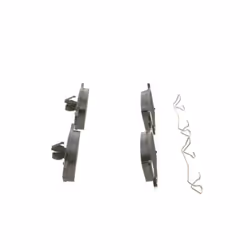 Set di pastiglie freno BOSCH 0 986 424 329, anteriore - Vista aggiuntiva 4