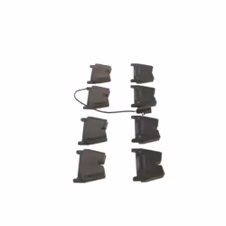 Set di pastiglie freno BOSCH 0 986 424 949, anteriore - Vista aggiuntiva 6