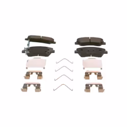 Set di pastiglie freno BOSCH 0 986 424 951, anteriore