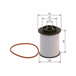 Filtro carburante BOSCH F 026 402 356 - Vista aggiuntiva 5
