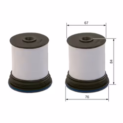 Filtro carburante BOSCH F 026 402 360 - Vista aggiuntiva 6