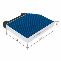 Filtro cabina BOSCH 0 986 628 567 - Vista aggiuntiva 5