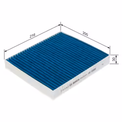 Filtro cabina BOSCH 0 986 628 574 - Vista aggiuntiva 5